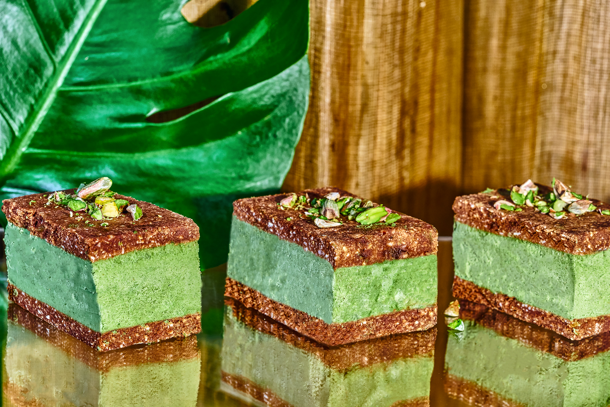 Chlorella Mint & Lime Ice Cream Sandwiches