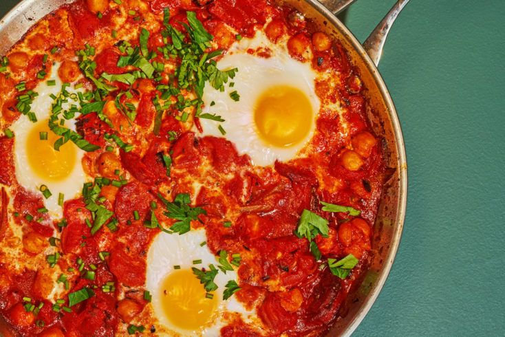 Chorizo and Chickpea Shakshuka and a Wine Pairing