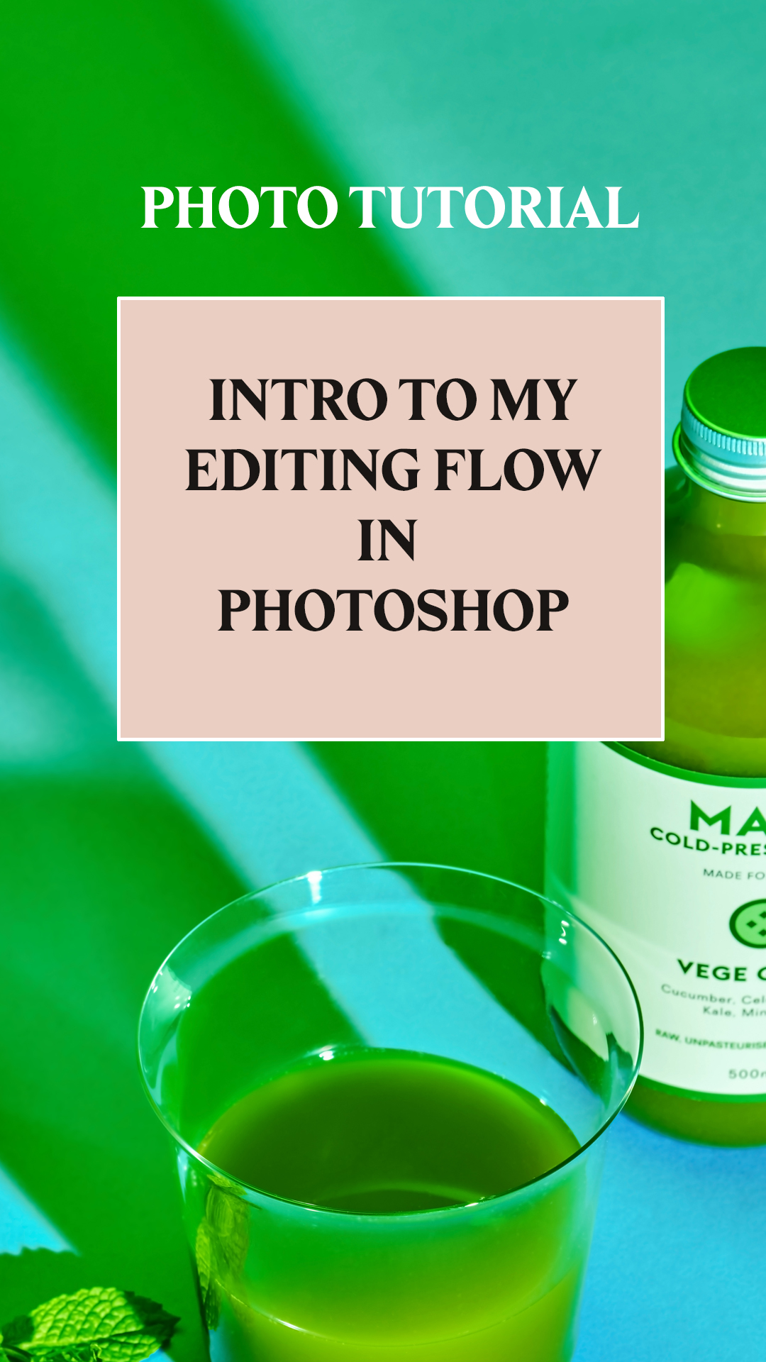 Food Photography Tutorial: editing flow