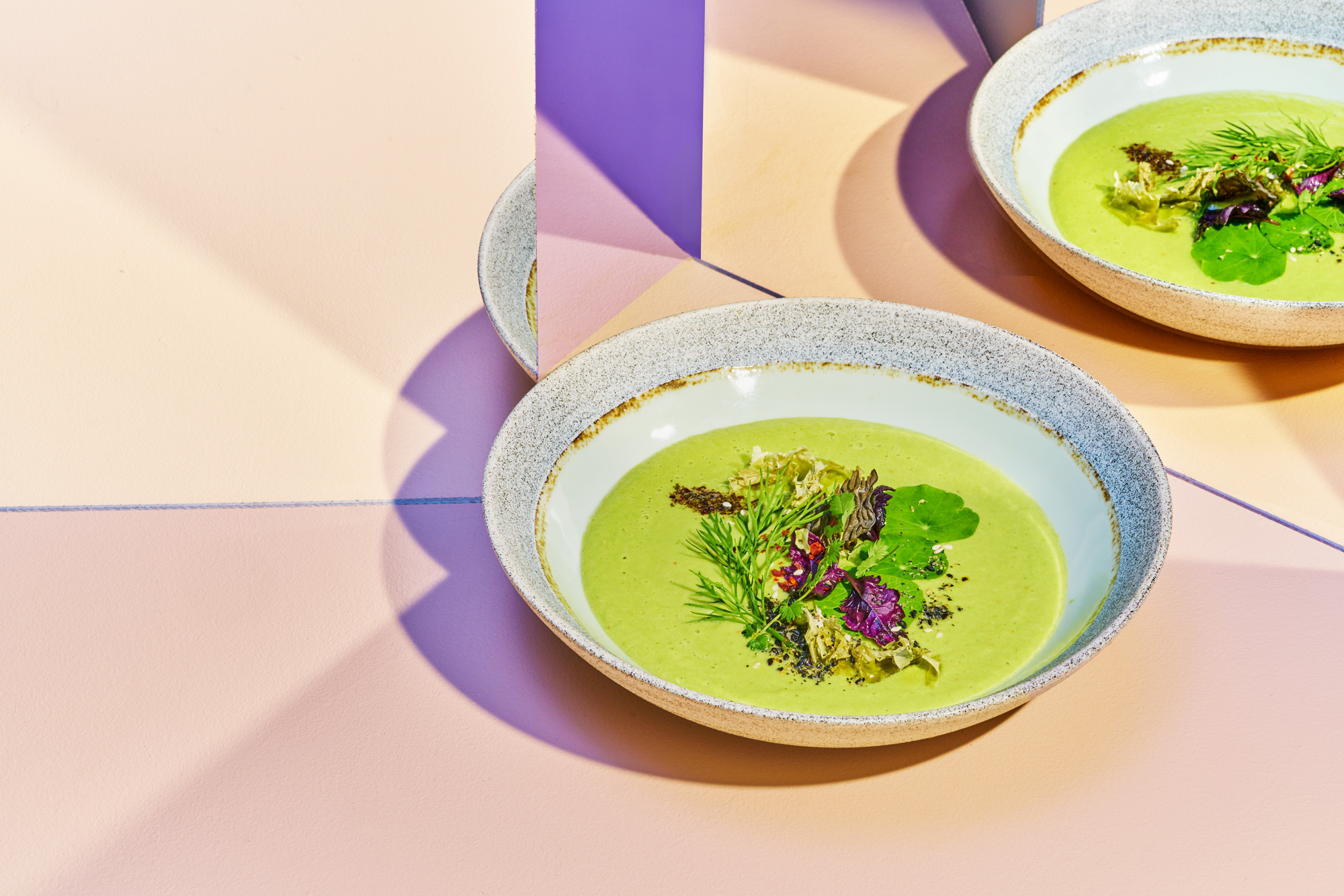 Cucumber Avocado Gazpacho with Nori by Jodi Moreno