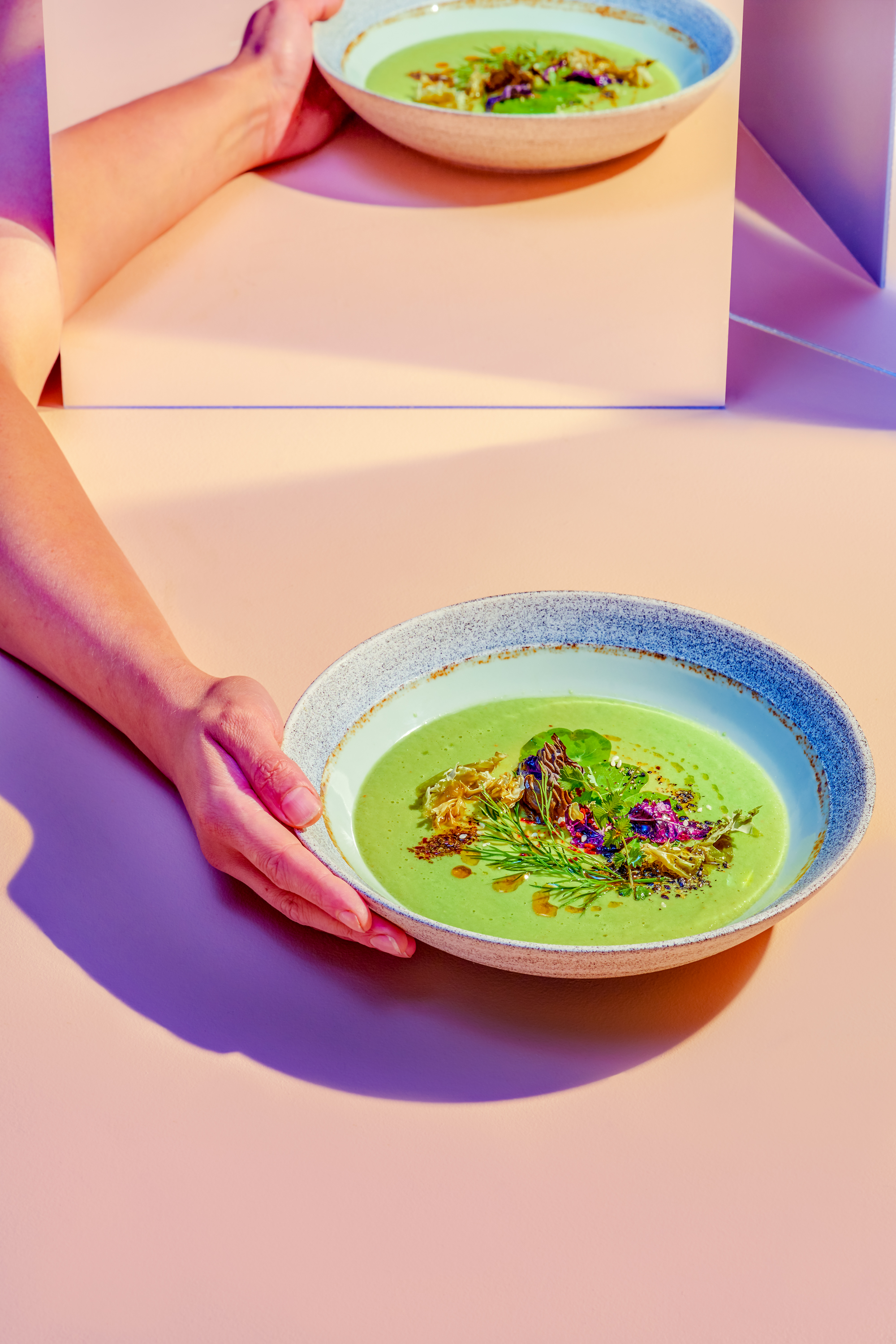 Cucumber Avocado Gazpacho with Nori by Jodi Moreno